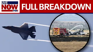 Pilot ejects before F-35 fighter jet crashes in San Diego