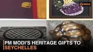 PM Modi’s Cultural Diplomacy: Traditional Indian Crafts Gifted During Seychelles Visit