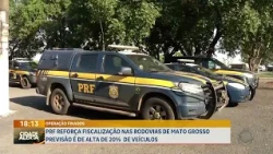 Federal Highway Police step up enforcement on Mato Grosso highways and expect a 20% increase in t...