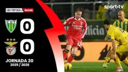 Resumo: Tondela 0-0 Benfica - Liga Portugal Betclic | sport tv