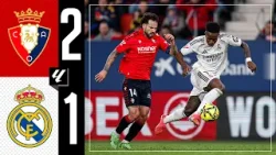 HIGHLIGHTS | Osasuna 2-1 Real Madrid | LaLiga HIGHLIGHTS | Osasuna 2-1 Real Madrid | LaLiga