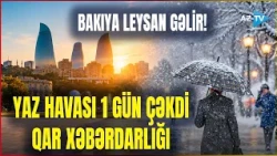 Yazı xatırladan gün bitir, LEYSAN BAŞLAYIR – Oktyabrın 9-dan hava şəraiti yenidən dəyişəcək