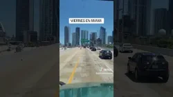 Camionero cubano muestra orgulloso Miami: "La mejor ciudad del mundo"