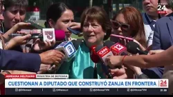 Cuestionan a Diputado que construyó zanja en la frontera