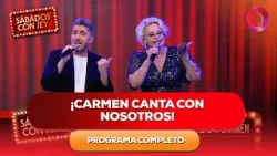 ¡Carmen canta con nosotros! | #SábadosConJey Completo - 24/01 - El Nueve