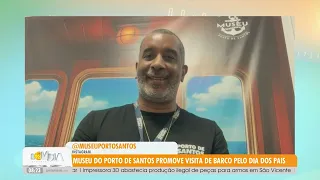 Porto de Santos Museum hosts Father's Day boat tour - 8/7/2026