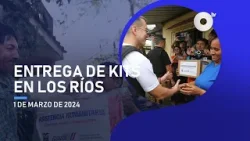 #NoticiasEcuador | Entrega de Kits de asistencia humanitaria en la parroquia Pimocha 01/03/2024