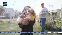 Hamas captivity survivor find solace in therapy dogs