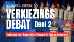 Toekomst voor Reeuwijkse Plassen én nieuwe inwoners? ??️? | Debat deel 2 | Bodegraven-Reeuwijk