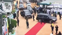 DU JAMAIS VU L'ARRIVEE CELEBREE DU PRESIDENT FELIX TSHISEKEDI A KAMBA A  L'HONEUR DU PH SIMON