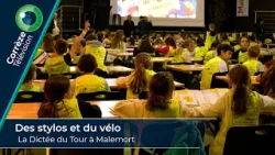 Des stylos et du vélo : La Dictée du Tour à Malemort