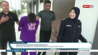 14 JULAI 2026 -BTH- PENGANGGUR MENGAKU TIDAK BERSALAH: KES MILIKI SENJATA API, SENAPANG ANGIN