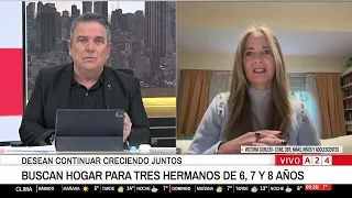 🔴 BUSCAN HOGAR PARA TRES HERMANOS DE 6, 7 Y 8 AÑOS