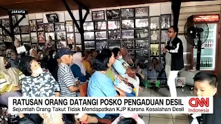 Ratusan Orang Datangi Posko Pengaduan Desil, Warga Keluhkan Proses Penentuan