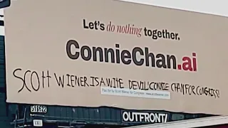 Scott Wiener says ConnieChan.ai chatbot, campaign billboards to be removed