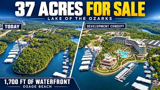 The Lost Resort of Lake of the Ozarks: 37 Acres & 1,700 Ft of Shoreline