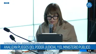 SENATOR PATRICIA BULLRICH 3 - APPOINTMENTS COMMITTEE 08/26/13