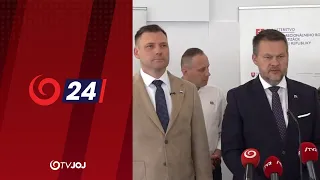 Tlačová beseda ministrov Migaľa a Tarabu: Akútny nedostatok vody (3.9.2026)