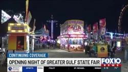 Opening night at Greater Gulf State Fair in Mobile