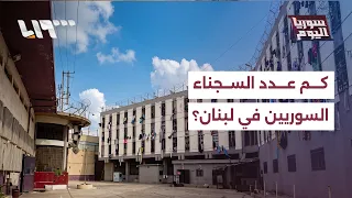 How many Syrian prisoners are in Lebanese jails for participating in the revolution?
