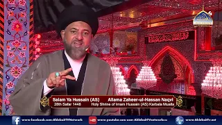 Salam Ya Hussain (AS) | Holy Shrine of Imam Hussain AS | Allama Zaheer ul Hassan Naqvi | 28th Safar