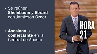 President Sheinbaum meets with Jamieson Greer | 9:00 PM Hour with José Luis Arévalo - July 23, 2026
