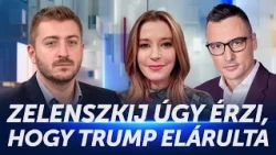 Zelenszkij úgy érzi, hogy Trump elárulta - Napindító - HírTV