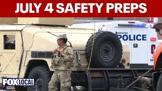 DC 4th of July: Officials up security, prepare for extreme heat