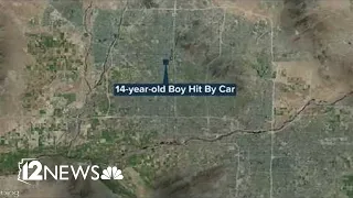 Pedestrian crash in Phoenix leaves teen with life-threatening injuries