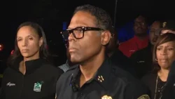 Detroit police Chief Todd Bettison talks drive-by shooting on city's east side