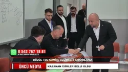 DÜZCE TSO COMMITTEE ELECTIONS CONCLUDED