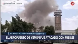 🚨 YEMEN, BAJO FUEGO | Un ataque con dos misiles sacudió el aeropuerto de Adén
