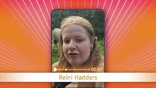 TV Oranje app video message - Reini Hadders