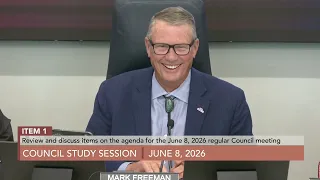 Council Study Session - 6/8/2026