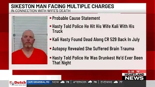 New details after husband charged in connection with wife's death investigation