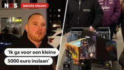 Nederlanders slaan massaal vuurwerk in, hier of net over de grens