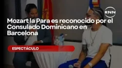 Mozart la Para recognized by the Dominican Consulate in Barcelona