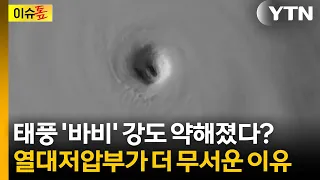 태풍 '바비', 열대저압부로 약화...방심하면 안 되는 이유 [이슈톺] / YTN