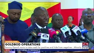 GoldBod Operations: BoG now technically insolvent due to GoldBod's activities - Minority | JN Today