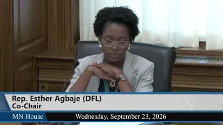 Tax Expenditure Review Commission  9/23/26