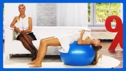 Monika & Diana präsentieren einen Gymnastikball im Frühlings-Sale @PEARL-TV