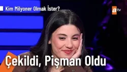 Zülel Ekiz 300 bin TL değerindeki soruya devam etseydi doğru bilecekti - Kim Milyoner Olmak İster?
