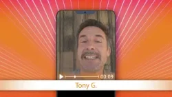 TV Oranje app videoboodschap - Tony G.