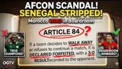 Article 84 Explained: The Rule That Cost Senegal the 2025 AFCON Trophy | Sports Reel Article 84 Explained: The Rule That Cost Senegal the 2025 AFCON Trophy | Sports Reel