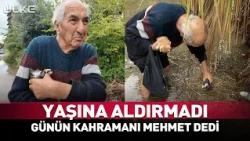 He Didn't Let His Age Stop Him! The Hero of the Day, Grandpa Mehmet...