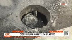 Trujillo: caos vehicular por pistas en mal estado