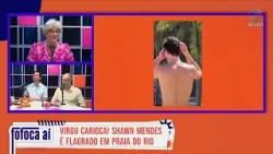 SHAWN MENDES É FLAGRADO em praia do Rio