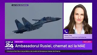 Romania has the "option" to activate NATO Article 4. Țoiu: We do not have an ambiguous stance tow...