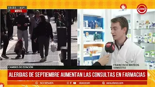 September allergies lead to increased pharmacy visits - 14/09/26
