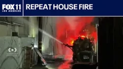 Long Beach residents frustrated over repeated house fire